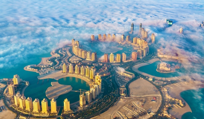 A Picture representing Qatari Landscape 